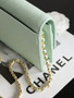 Chanel Wallet on Chain, AP5455 Calfskin Blue