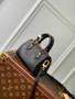 Louis Vuitton Nano Speedy Bag M82450 Black Leather