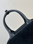 Chanel Clutch with Leather Strap, AP5528 Suede Calfskin Black
