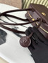 Chanel Large Bowling Bag, AS6580 Calfskin Coffee