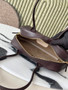 Chanel Large Bowling Bag, AS6580 Calfskin Coffee