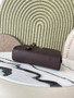 Chanel Large Bowling Bag, AS6580 Calfskin Coffee