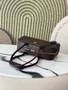 Chanel Large Bowling Bag, AS6580 Calfskin Coffee