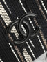 Chanel Mini Shopping Bag, AS6199 Canvas Black