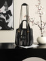 Chanel Mini Shopping Bag, AS6199 Canvas Black