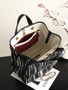 Chanel Small Shopping Bag, AS6200 Canvas Black