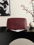 Chanel Small Shopping Bag, AS6200 Calfskin  Burgundy