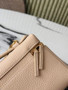 Chanel Vanity with chain, AP5346 Calfskin Apricot