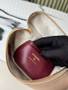 Chanel Vanity with chain, AP5346 Calfskin Apricot