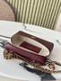 Chanel Vanity with chain, AP5346 Calfskin Burgundy