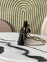 Chanel Vanity with chain, AP5346 Crocodile Black