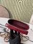 Chanel Vanity with chain, AP5346 Crocodile Red