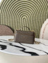 Chanel Vanity with chain, AP5346 Lizard Gray