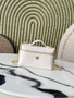 Chanel Vanity with chain, AP5346 Calfskin White