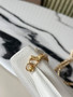 Chanel Vanity with chain, AP5346 Lizard White