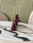 Chanel Vanity with chain, AP5346 Lizard Red