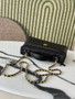 Chanel Large Vanity with chain, AP5347 Calfskin Black