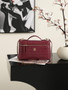 Chanel Large Vanity with chain, AP5347 Crocodile Red