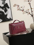 Chanel Large Vanity with chain, AP5347 Crocodile Red