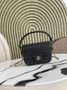 Chanel Mini Flap Bag with Top Handle, AS6424 Crocodile Gray