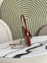 Chanel Flap Bag with Top Handle, AS6425 Crocodile Red