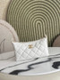 Chanel Clutch with Chain, AP3364 Lambskin White