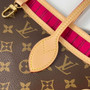 Louis Vuitton Neverfull MM Bag M41178 Monogram Canvas Peony - Default Title - View 6