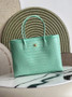 Chanel Large Shopping Bag, AS6239 Crocodile Blue