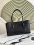 Chanel Small Shopping Bag, AS6243 Crocodile Black