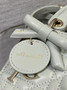 Mini Lady Dior Bag with Chain, M0505 Gray Cannage Lambskin