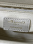 Mini Lady Dior Bag with Chain, M0505 Beige Cannage Lambskin