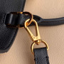 Louis Vuitton M41048 Montaigne MM Monogram Bicolor Leather Black