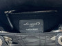 Mini Lady Dior Bag with Chain, M0505 Black Cannage Lambskin Silver