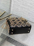 Mini Lady Dior Bag M0505 Black Lambskin M917