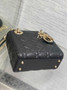 Dioramour Mini Lady Dior Bag M0505 Black Cannage Lambskin