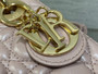 Mini Lady Dior Bag M0505 Blush Cannage Lambskin