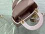 Mini Lady Dior Bag M0505 Blush Cannage Lambskin