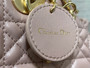 Mini Lady Dior Bag M0505 Blush Cannage Lambskin
