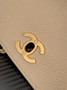 Chanel Large Flap Bag, AS6427 Calfskin Apricot