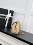 Chanel Large Flap Bag, AS6427 Calfskin Apricot