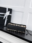 Chanel Large Flap Bag, AS6427 Calfskin Beige Cotton