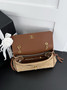 Chanel Large Flap Bag, AS6427 Suede Calfskin Brown