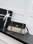 Chanel Large Flap Bag, AS6427 Calfskin White Cotton