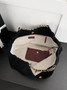 Chanel Shopping Bag, AS6475 Suede Calfskin Black