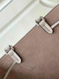 Louis Vuitton Bella Tote M59201 Gray Mahina Calfskin