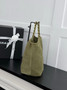 Chanel Shopping Bag, AS6475 Suede Calfskin Green