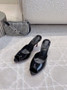 Christian Louboutin Me Dolly 100mm Patent Leather Mules - Black