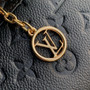 Louis Vuitton Nano Madeleine Bag, M12144 Black Leather - Default Title - View 6