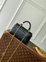 Louis Vuitton Nano Madeleine Bag, M12144 Black Leather - Default Title - View 3