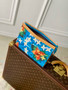 Louis Vuitton Pochette Voyage Bag M83465 Blue - Default Title - View 5